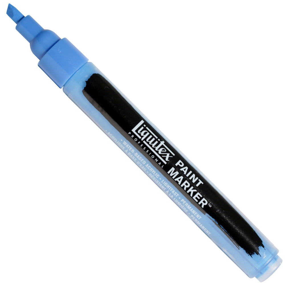 Marcador Liquitex Paint Marker 4mm 984 Fluorescent Blue